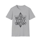 Pocket-Sized Dream Tee — 'Dreams' Minimal Graphic T-Shirt