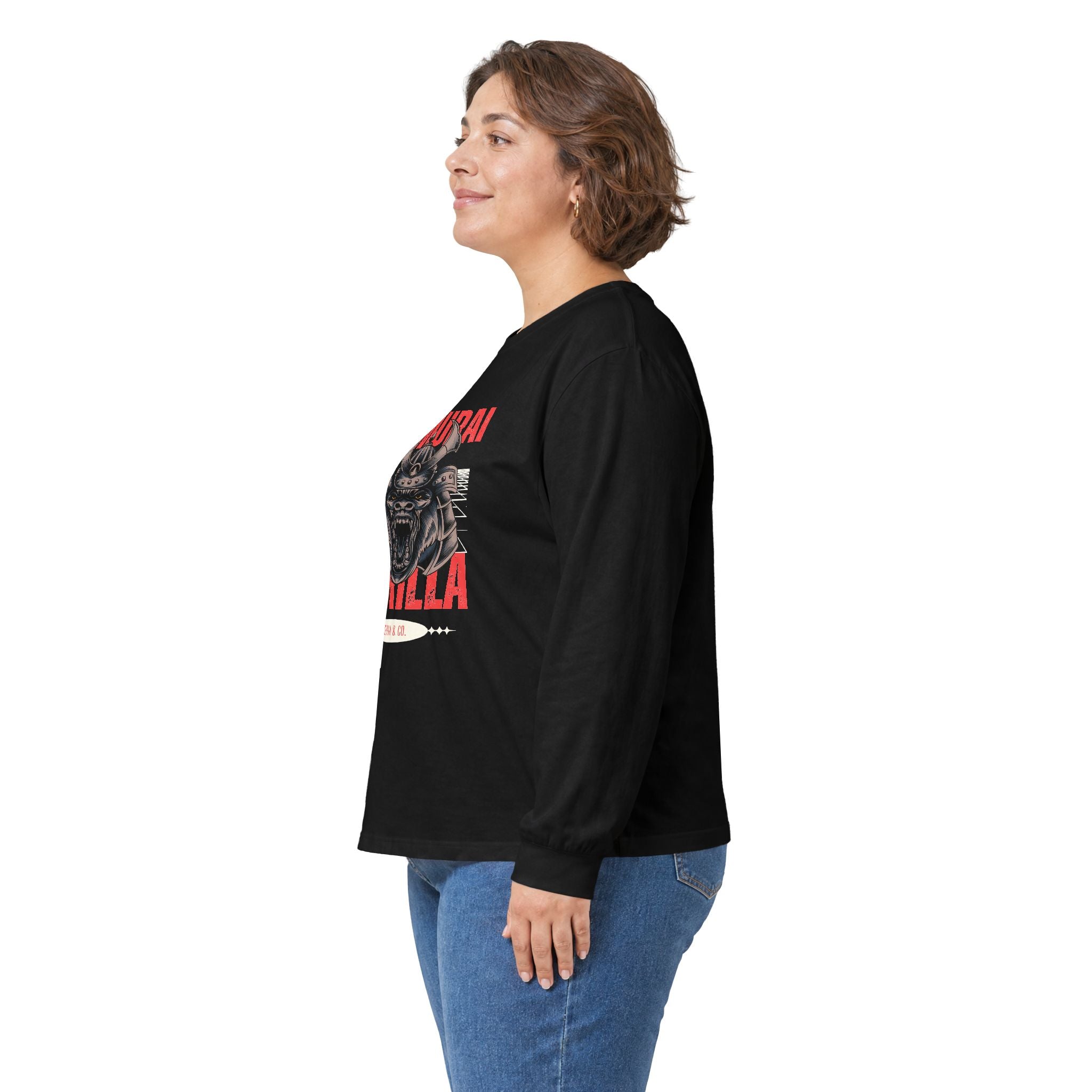 Samurai Gorilla Long Sleeve Tee