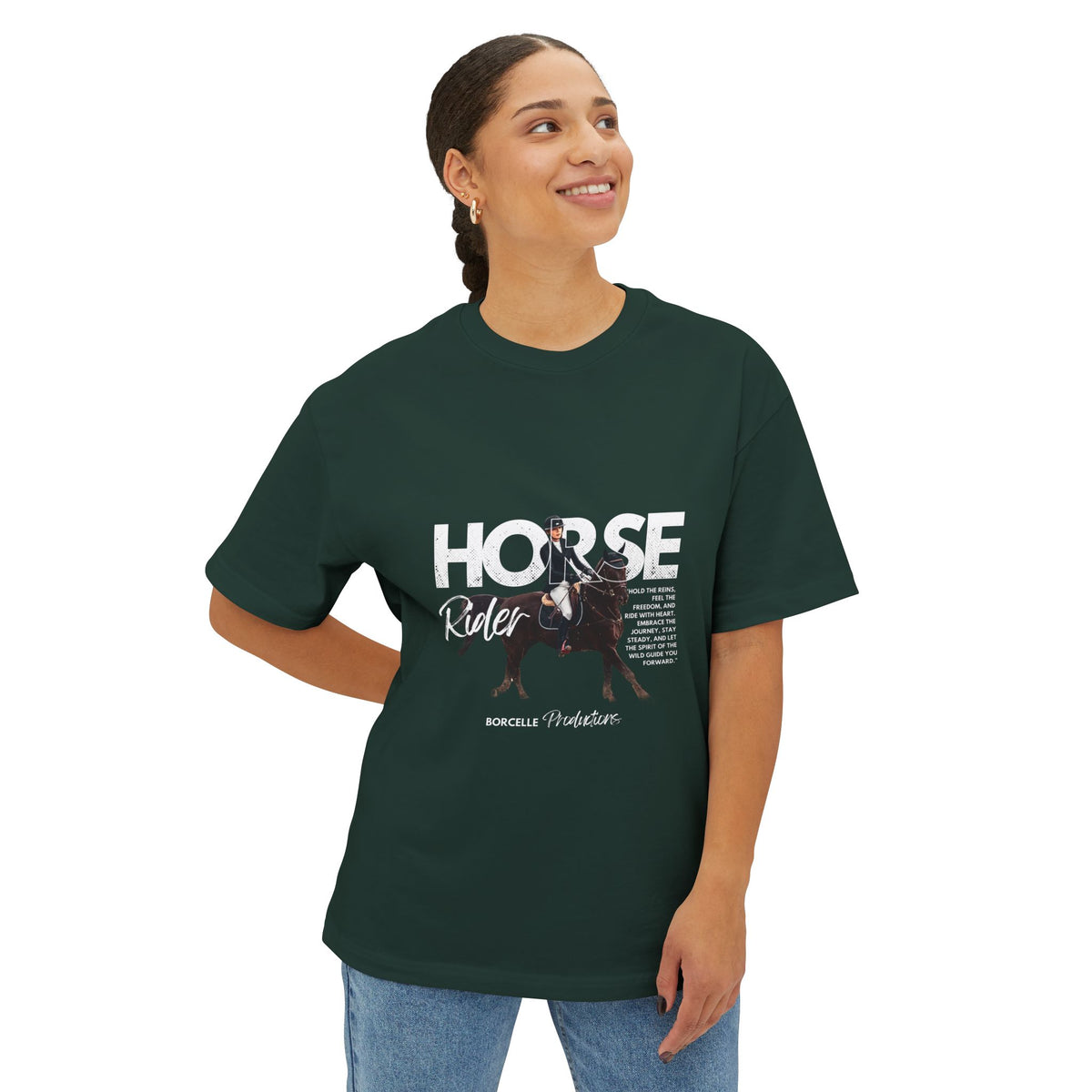 Horse Rider Tee — Equestrian Riding Shirt ("Horse Rider" Design)