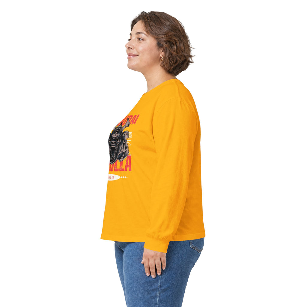 Samurai Gorilla Long Sleeve Tee
