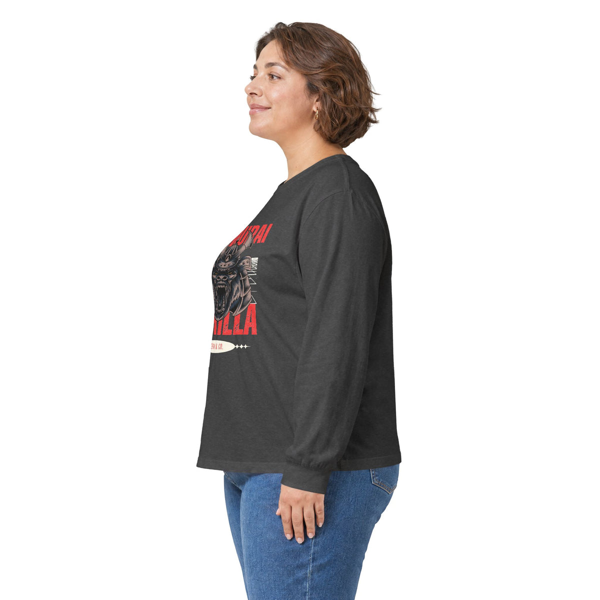 Samurai Gorilla Long Sleeve Tee