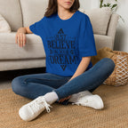 Pocket-Sized Dream Tee — 'Dreams' Minimal Graphic T-Shirt