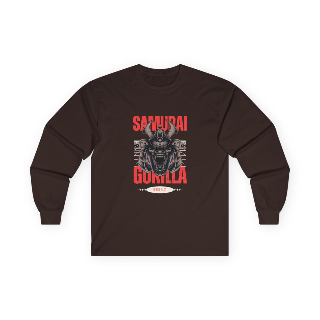 Samurai Gorilla Long Sleeve Tee