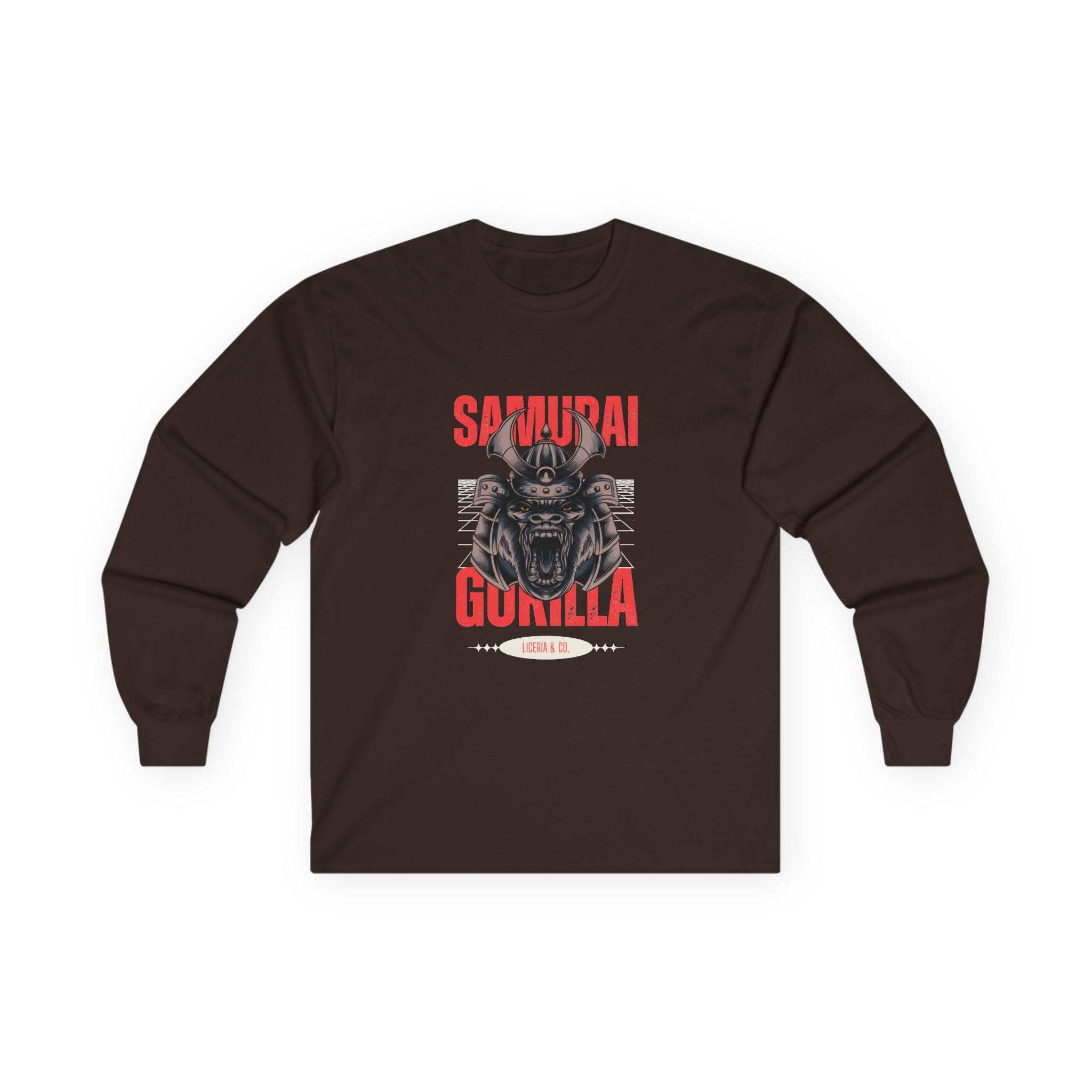 Samurai Gorilla Long Sleeve Tee