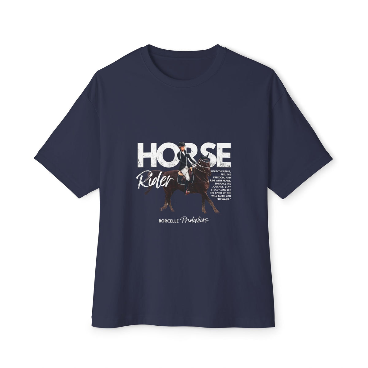 Horse Rider Tee — Equestrian Riding Shirt ("Horse Rider" Design)