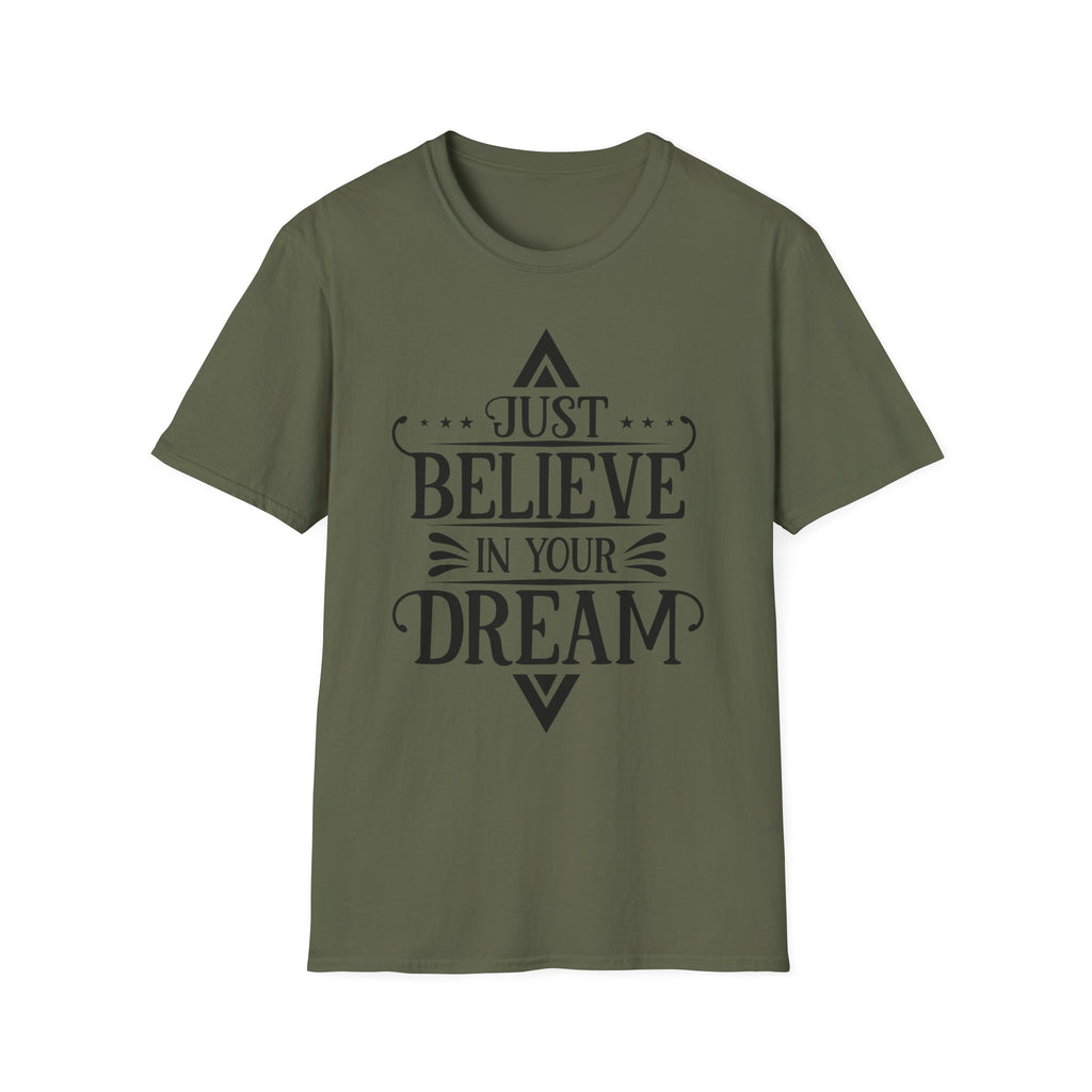 Pocket-Sized Dream Tee — 'Dreams' Minimal Graphic T-Shirt
