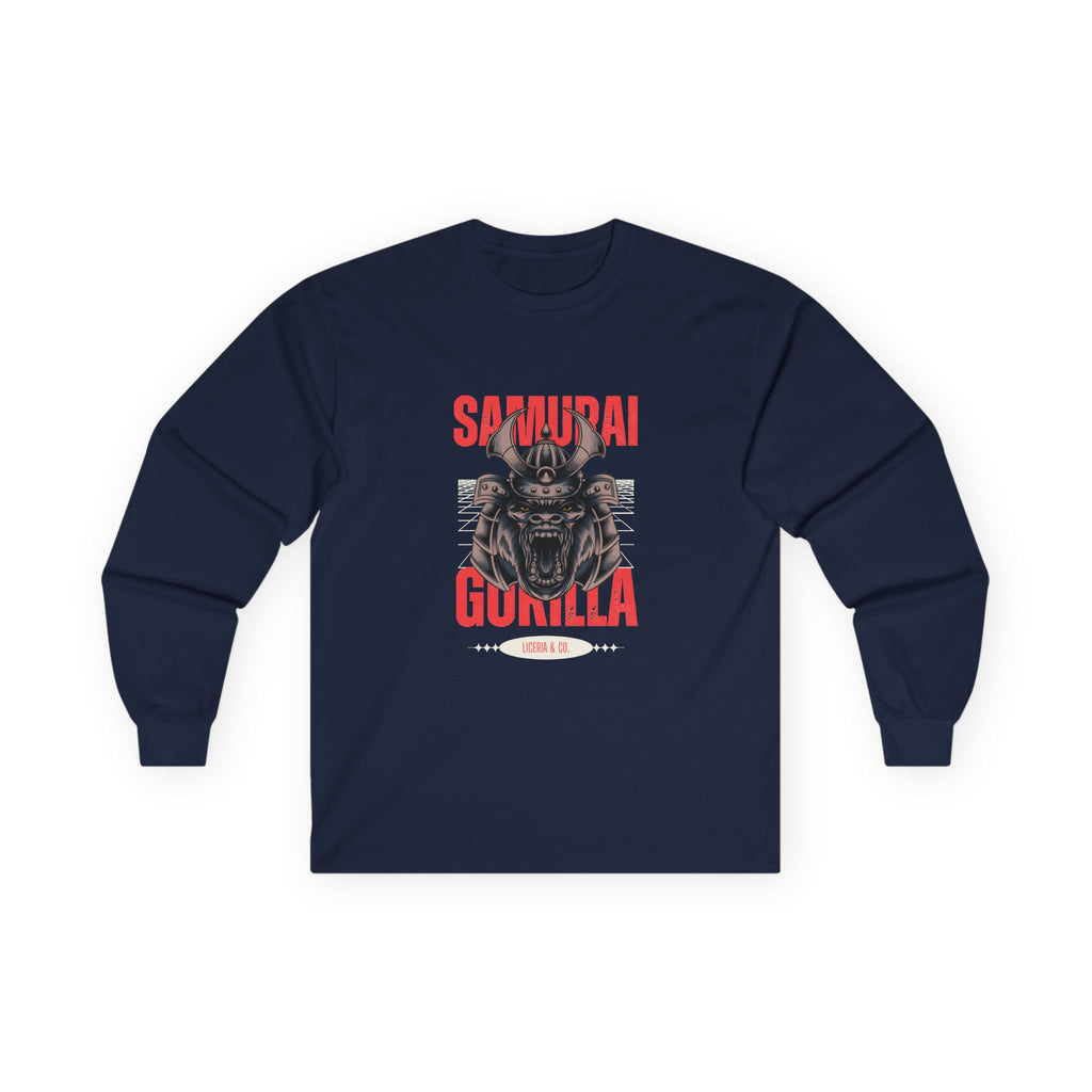 Samurai Gorilla Long Sleeve Tee