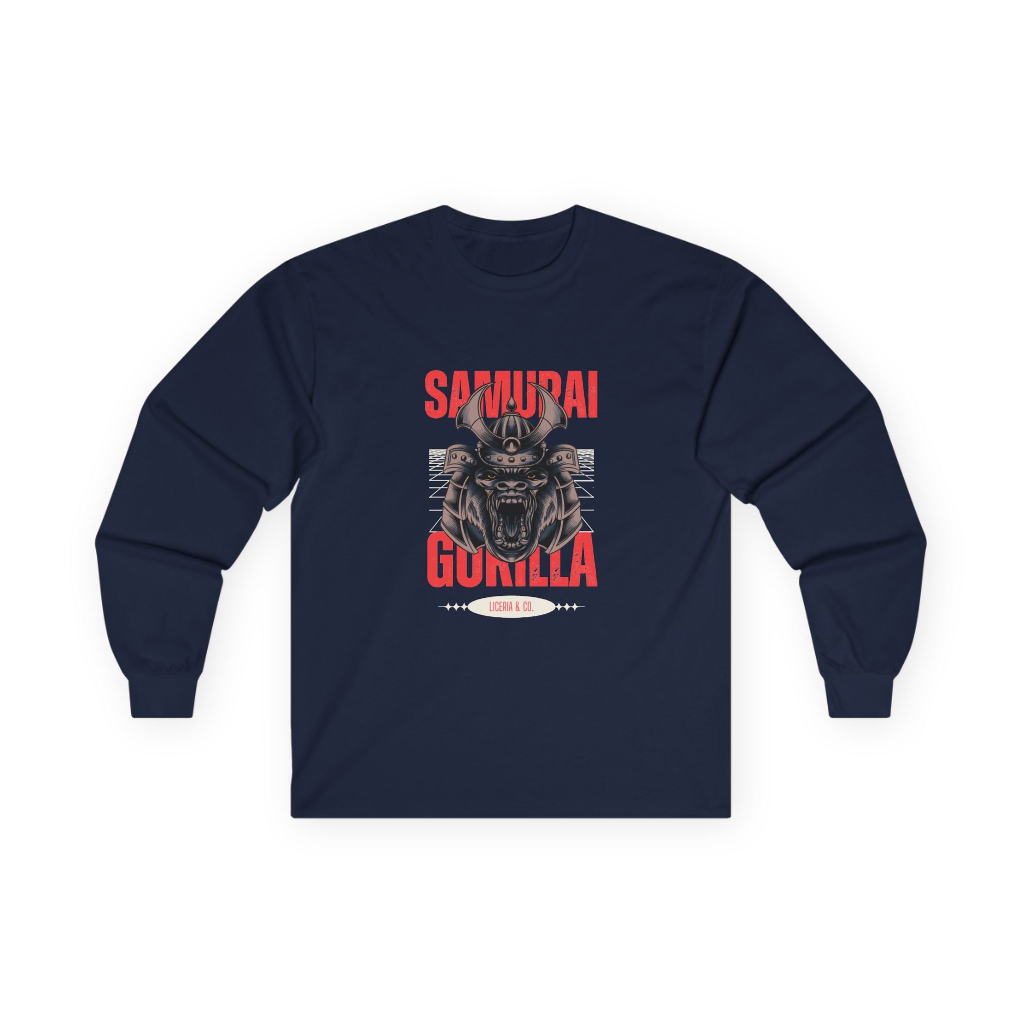 Samurai Gorilla Long Sleeve Tee