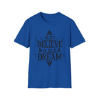 Pocket-Sized Dream Tee — 'Dreams' Minimal Graphic T-Shirt