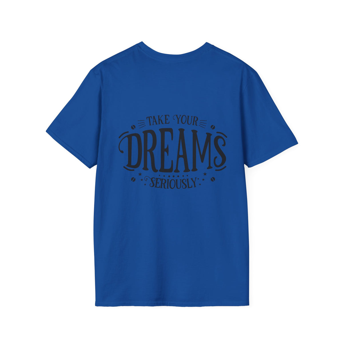 Pocket-Sized Dream Tee — 'Dreams' Minimal Graphic T-Shirt