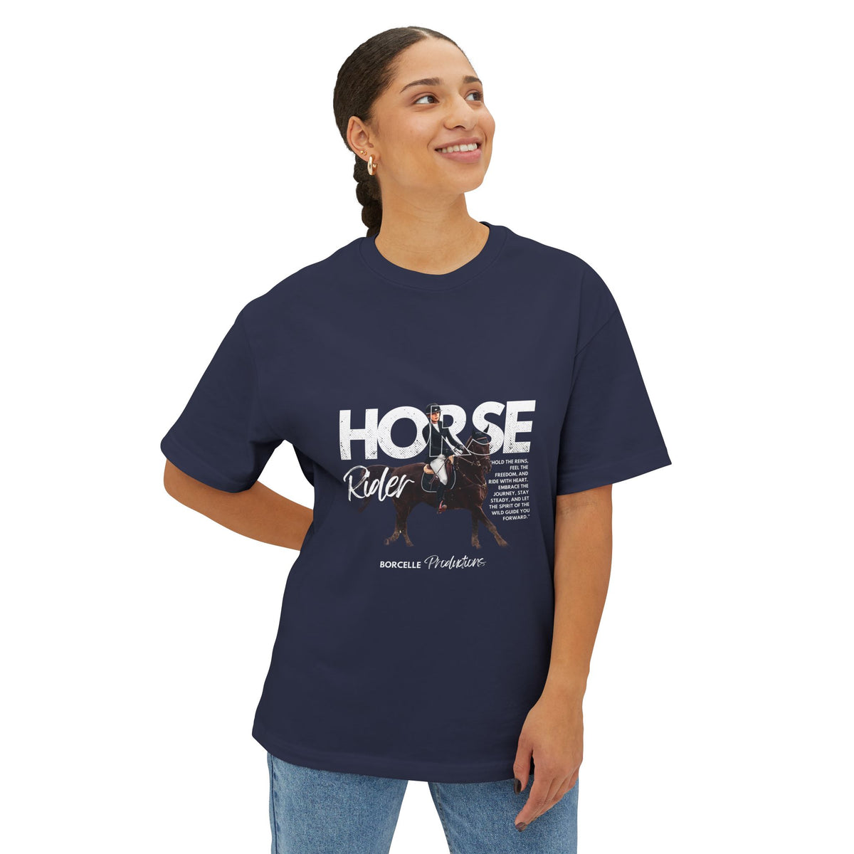 Horse Rider Tee — Equestrian Riding Shirt ("Horse Rider" Design)