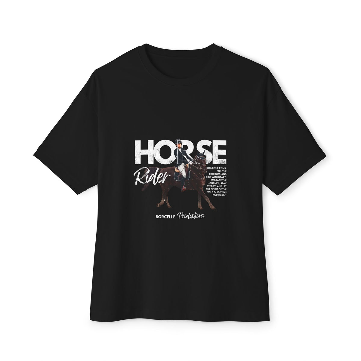 Horse Rider Tee — Equestrian Riding Shirt ("Horse Rider" Design)