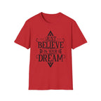 Pocket-Sized Dream Tee — 'Dreams' Minimal Graphic T-Shirt