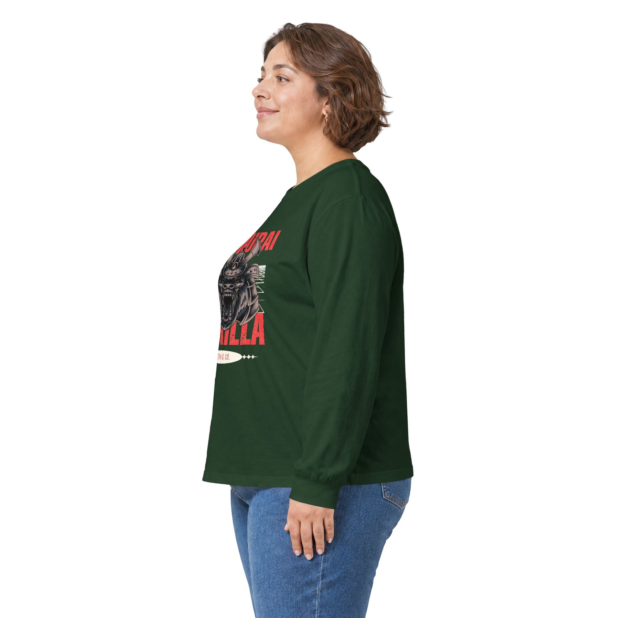 Samurai Gorilla Long Sleeve Tee