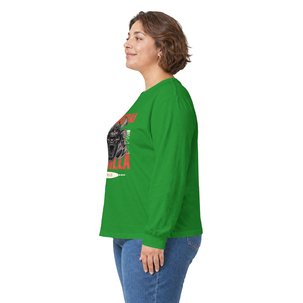 Samurai Gorilla Long Sleeve Tee