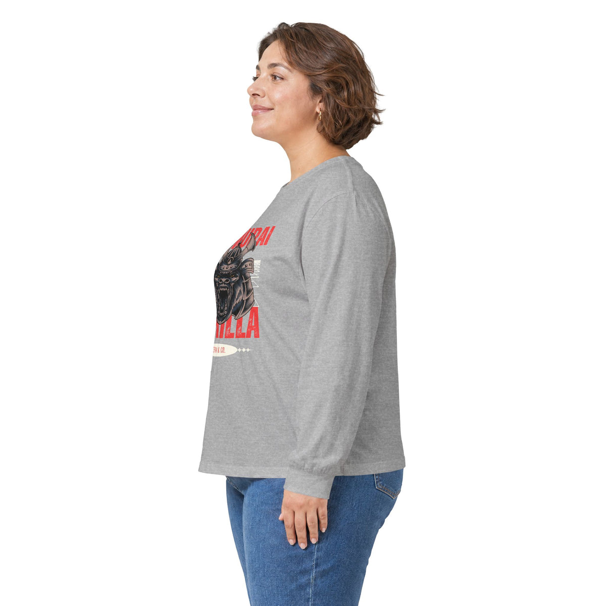 Samurai Gorilla Long Sleeve Tee
