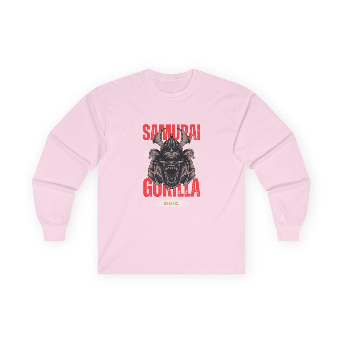 Samurai Gorilla Long Sleeve Tee