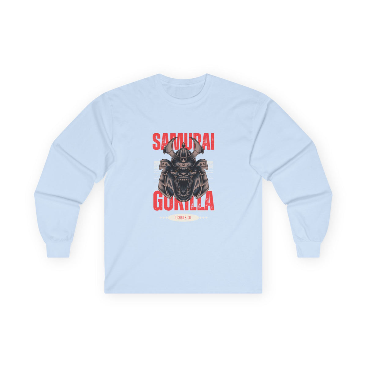 Samurai Gorilla Long Sleeve Tee