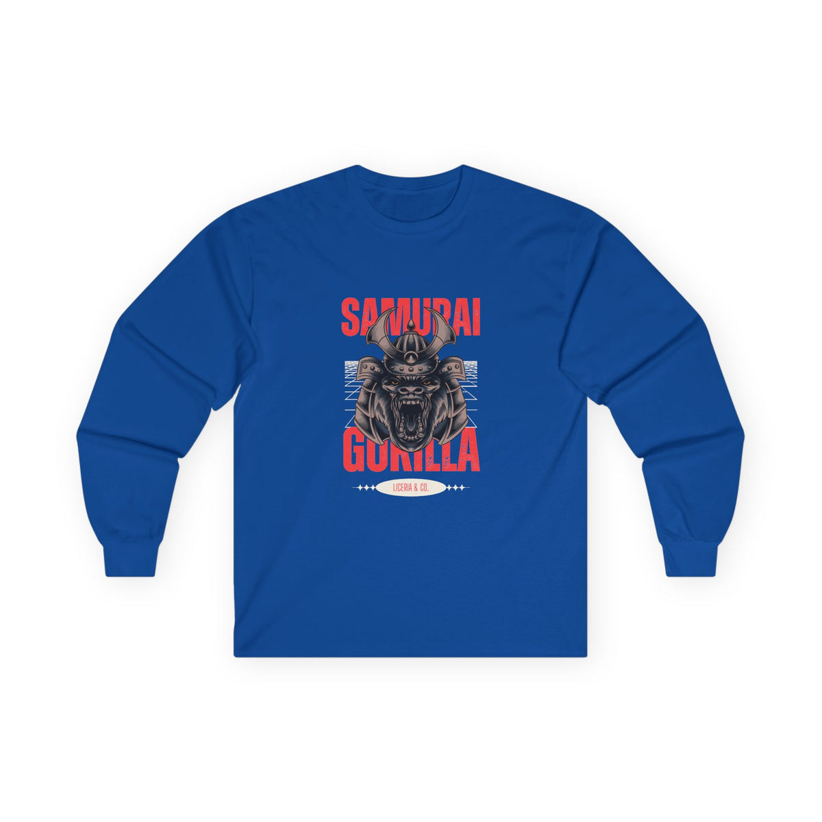 Samurai Gorilla Long Sleeve Tee