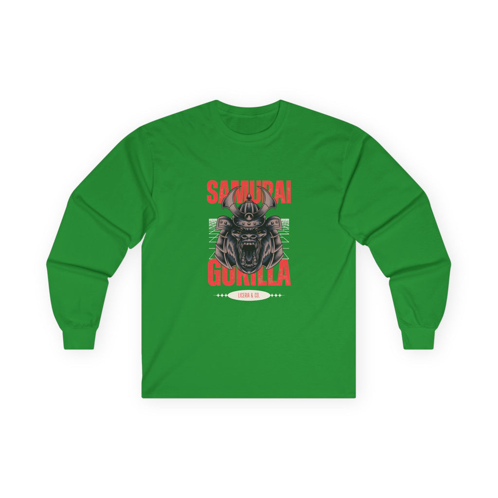 Samurai Gorilla Long Sleeve Tee