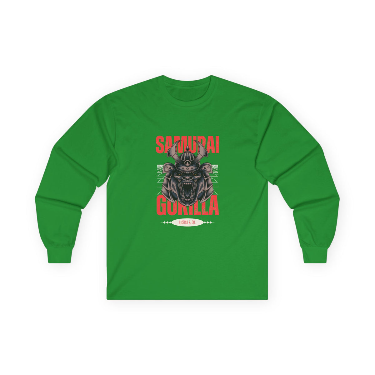Samurai Gorilla Long Sleeve Tee