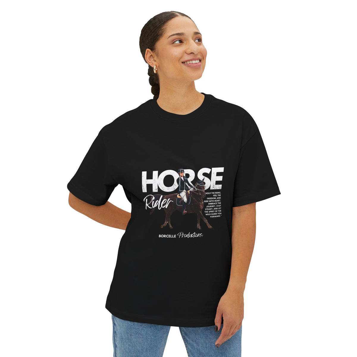 Horse Rider Tee — Equestrian Riding Shirt ("Horse Rider" Design)