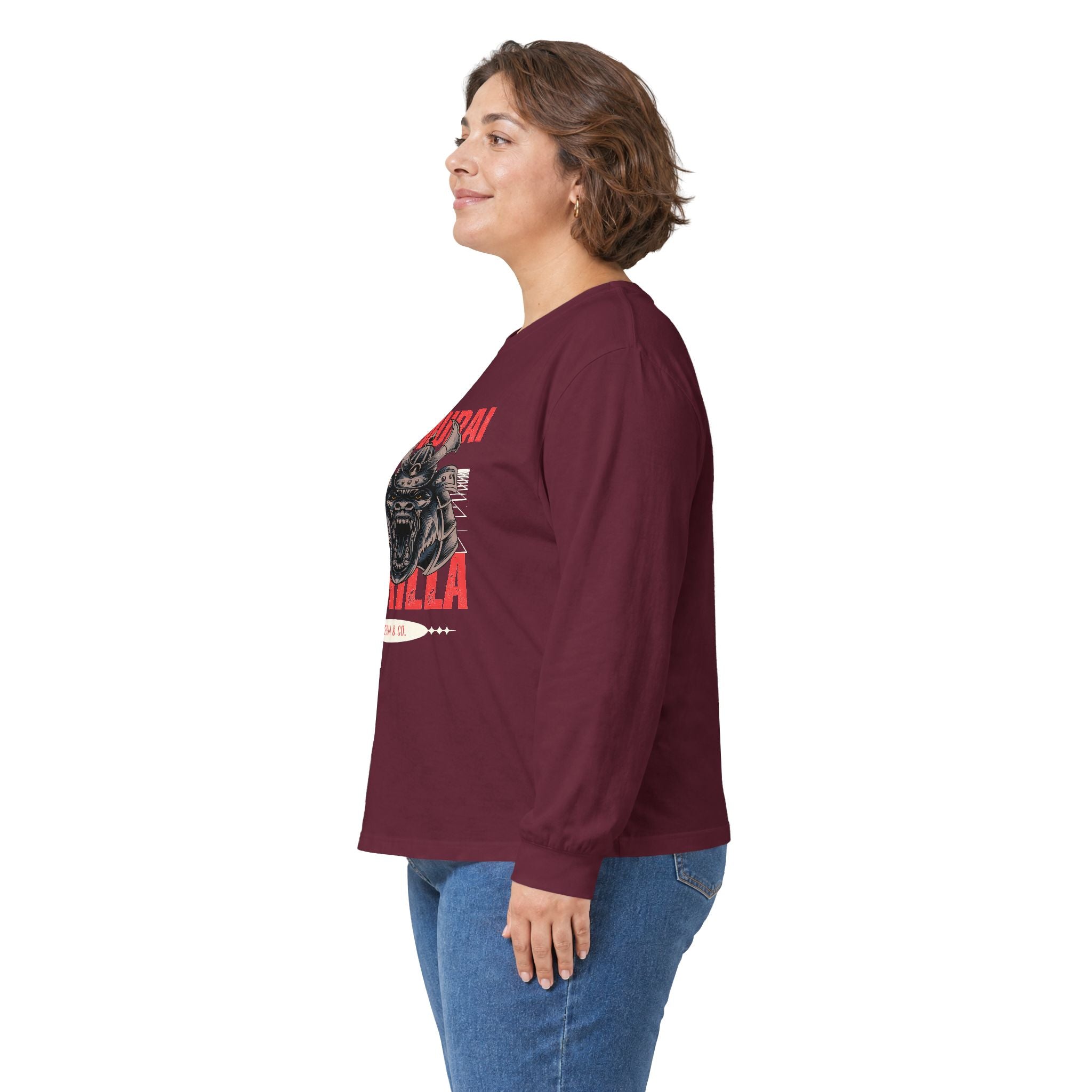 Samurai Gorilla Long Sleeve Tee