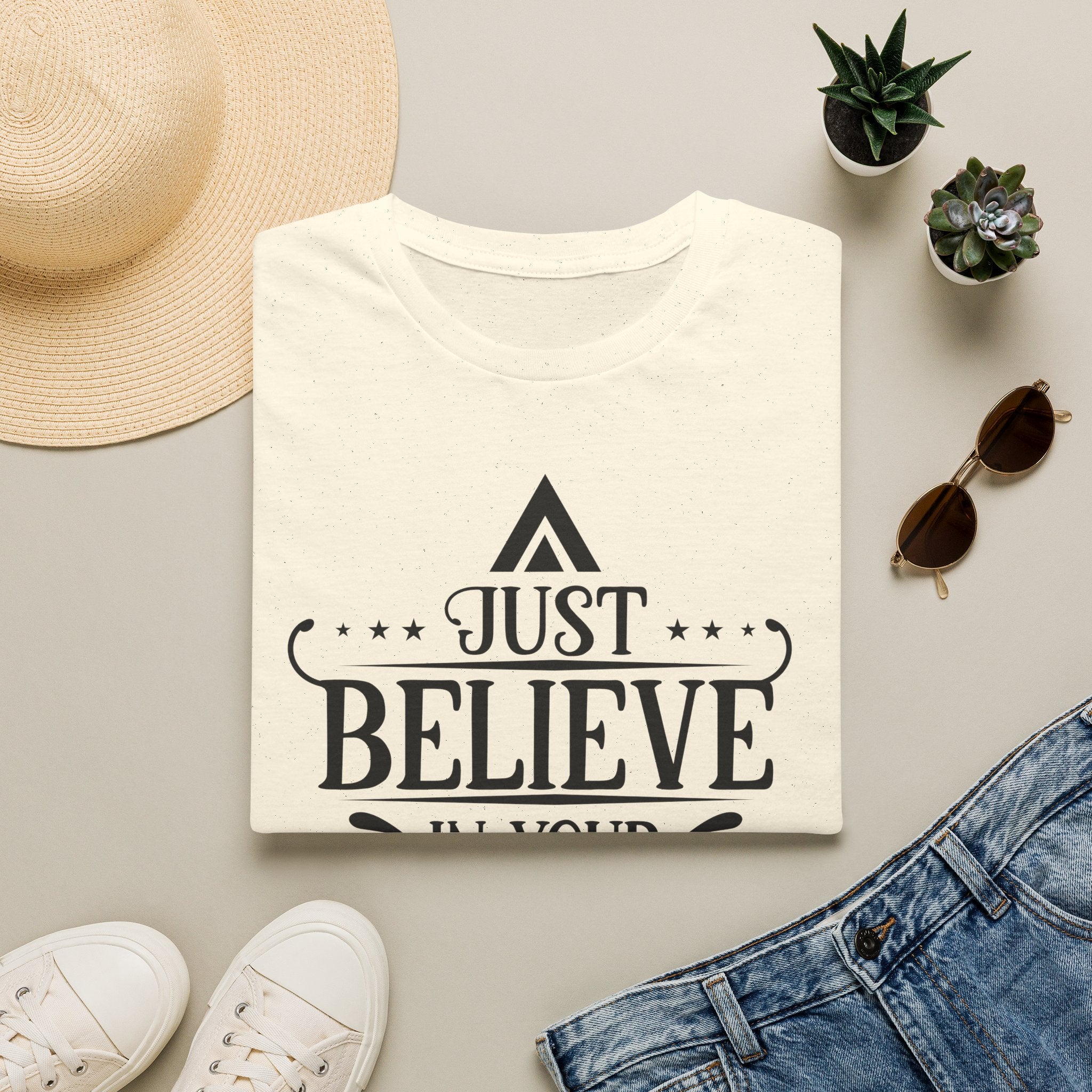 Pocket-Sized Dream Tee — 'Dreams' Minimal Graphic T-Shirt