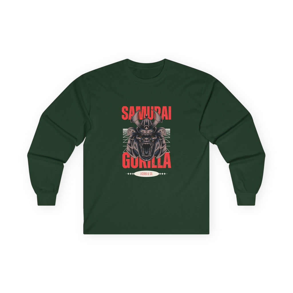 Samurai Gorilla Long Sleeve Tee