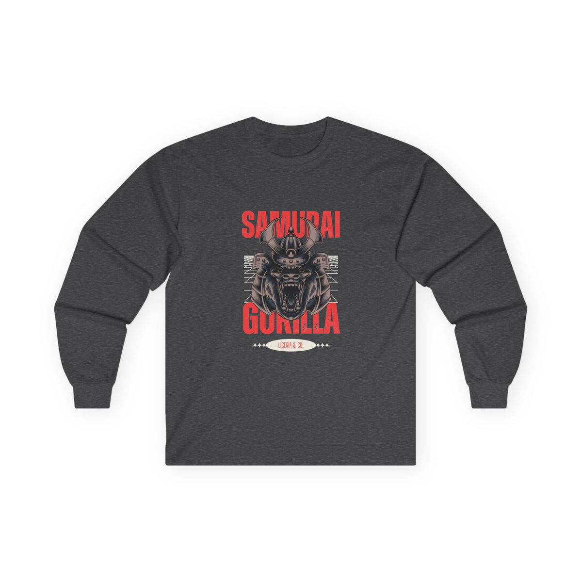 Samurai Gorilla Long Sleeve Tee