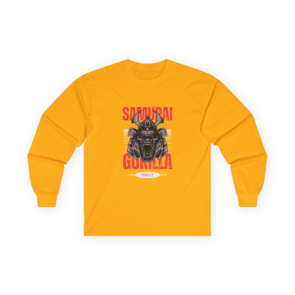 Samurai Gorilla Long Sleeve Tee