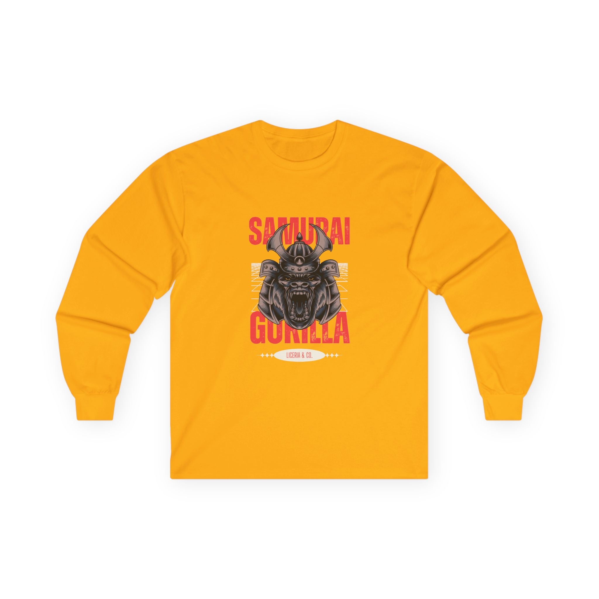 Samurai Gorilla Long Sleeve Tee