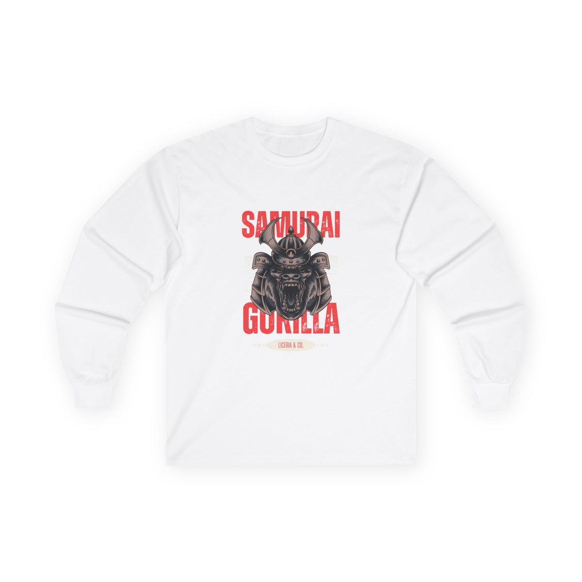 Samurai Gorilla Long Sleeve Tee