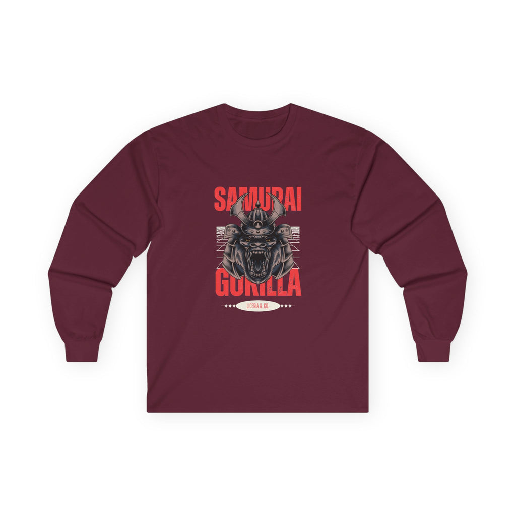 Samurai Gorilla Long Sleeve Tee