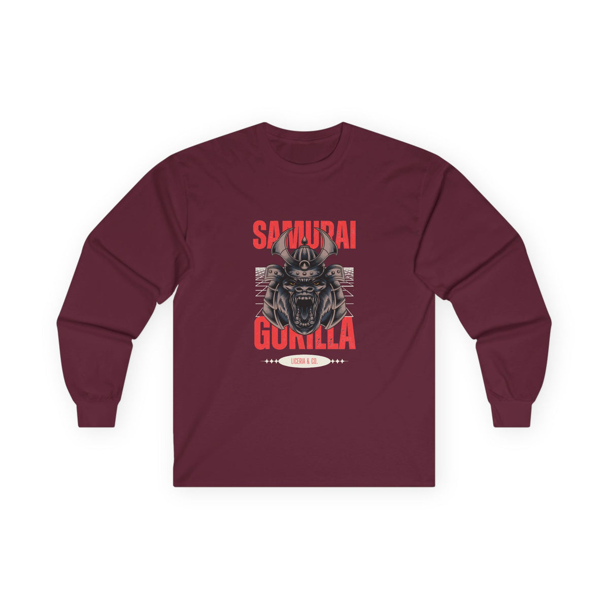 Samurai Gorilla Long Sleeve Tee