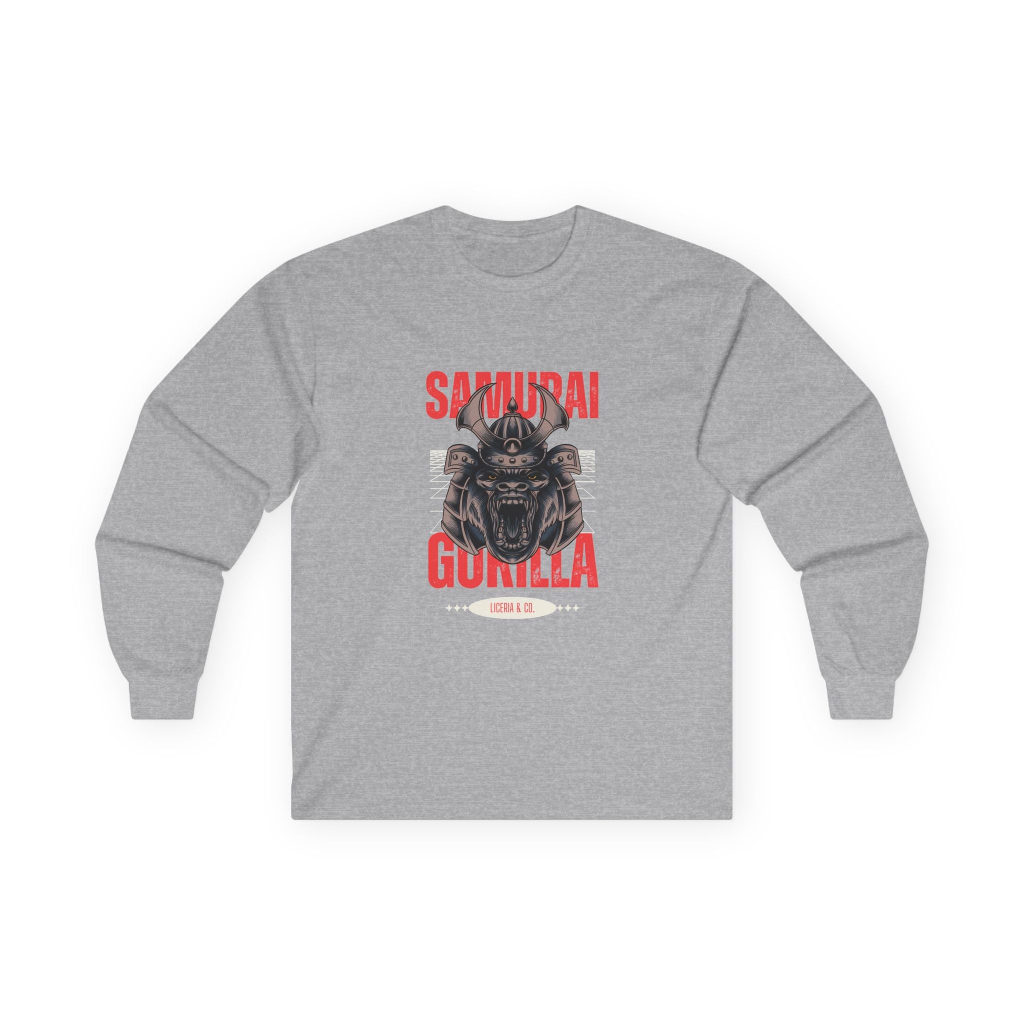 Samurai Gorilla Long Sleeve Tee